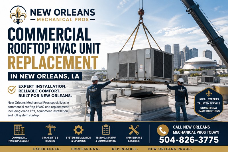 Commercial HVAC Replacement New Orleans