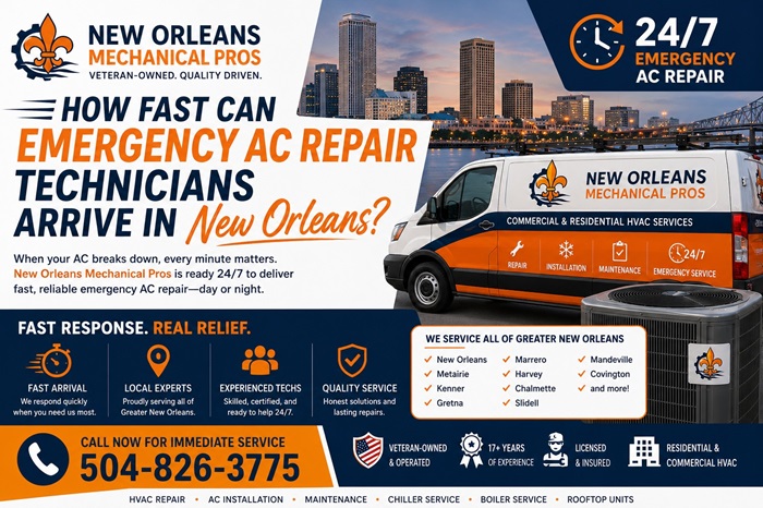 Emergency AC Repair New Orleans