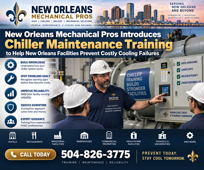 Commercial Chiller Maintenance Service