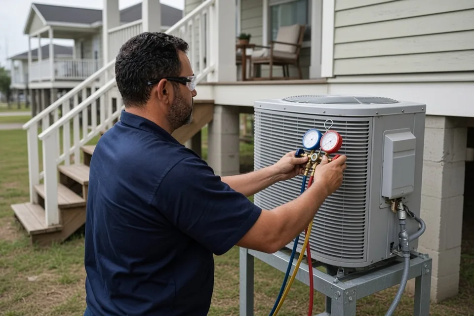 Need AC repair in Lakeview or Lakeshore, New Orleans? We diagnose cooling failures, two-unit AC problems, and water leaks. Call (504) 826-3775 today.