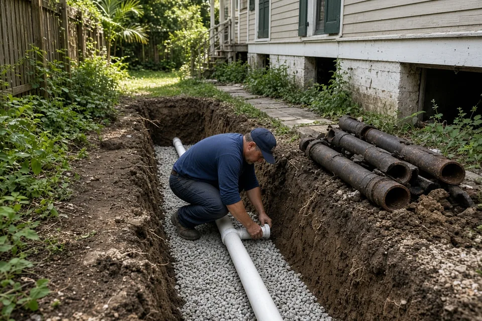 Need sewer line replacement in New Orleans? New Orleans Mechanical Pros replaces failed laterals after a camera inspection. Call (504) 826-3775 today.