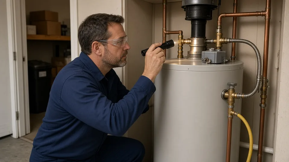 Water heater repair in New Orleans for gas and electric tanks, leaks, and replacements. No flat price until the closet is seen. Call (504) 826-3775.